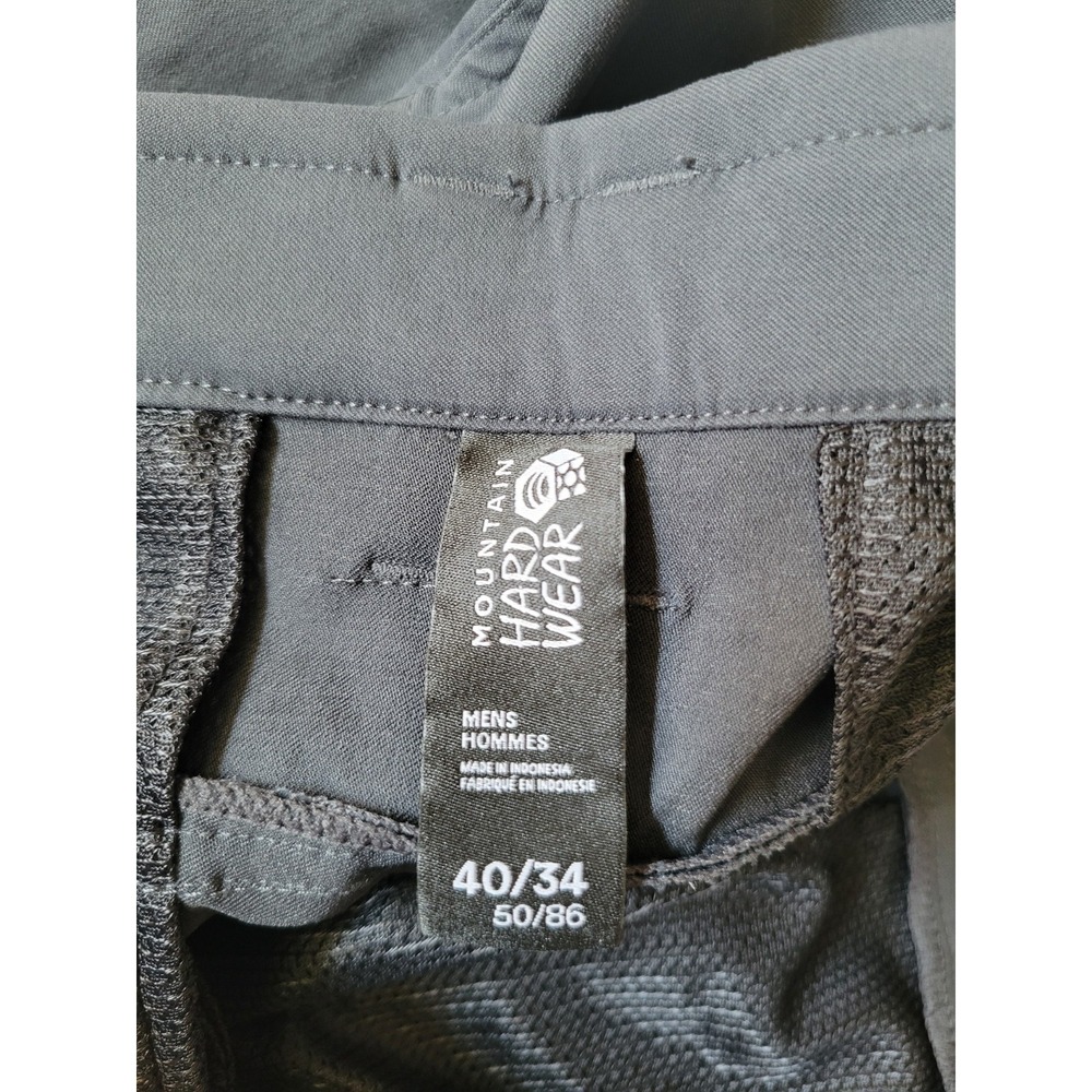 NEW Mountain Hardwear AP Active Pants Mens Hiking Stretch UPF 50 Gray - Picture 11 of 16